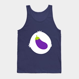 Eggplant Emoji Bear Tank Top